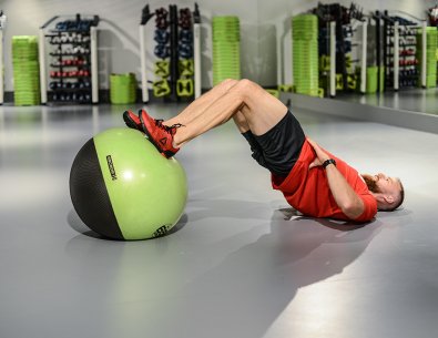 Leg curl su fit ball