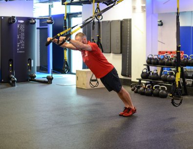 Superman con TRX